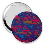 Chaos in retro colors 3  Handbag Mirror Front