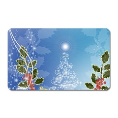 Christmas Tree Magnet (rectangular) by FantasyWorld7