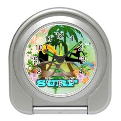 Surfing Travel Alarm Clocks by FantasyWorld7