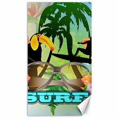 Surfing Canvas 40  X 72   by FantasyWorld7