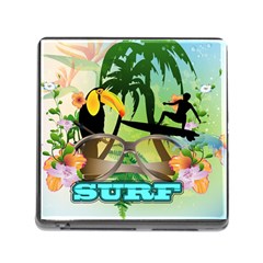 Surfing Memory Card Reader (square) by FantasyWorld7