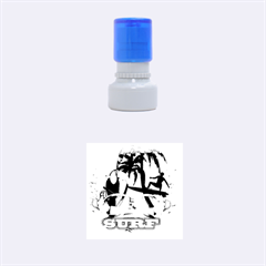 Surfing Rubber Round Stamps (small) by FantasyWorld7