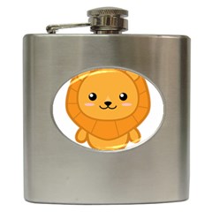 Kawaii Lion Hip Flask (6 Oz) by KawaiiKawaii