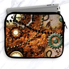 Steampunk In Noble Design Apple Ipad 2/3/4 Zipper Cases by FantasyWorld7