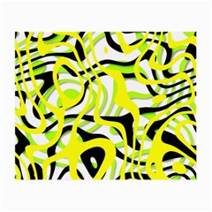 Ribbon Chaos Yellow Small Glasses Cloth by ImpressiveMoments