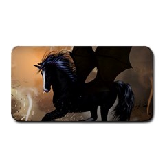 Awesome Dark Unicorn With Clouds Medium Bar Mats by FantasyWorld7