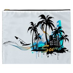 Surfing Cosmetic Bag (xxxl)  by EnjoymentArt