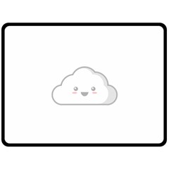 Kawaii Cloud Fleece Blanket (large)  by KawaiiKawaii