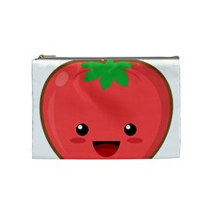 Kawaii Tomato Cosmetic Bag (medium)  by KawaiiKawaii