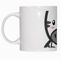 Kawaii Zebra White Mugs by KawaiiKawaii