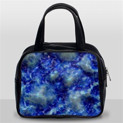 Alien Dna Blue Classic Handbags (2 Sides) by ImpressiveMoments