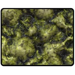 Alien Dna Green Fleece Blanket (medium)  by ImpressiveMoments