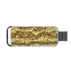 Alien Skin Hot Golden Portable Usb Flash (one Side) by ImpressiveMoments