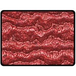 Alien Skin Red Fleece Blanket (Large)  80 x60  Blanket Front