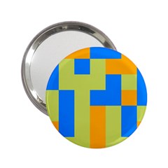 Tetris Shapes 2 25  Handbag Mirror by LalyLauraFLM