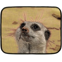 Meerkat 2 Fleece Blanket (mini) by ImpressiveMoments