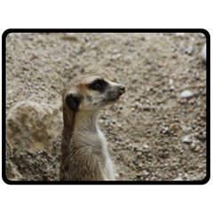 Adorable Meerkat Fleece Blanket (large)  by ImpressiveMoments