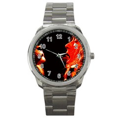 Robert And The Lion Sport Metal Watches by SaraThePixelPixie