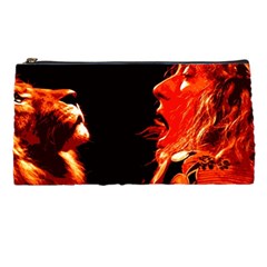 Robert And The Lion Pencil Cases by SaraThePixelPixie