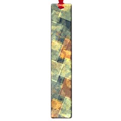 Stars Circles And Squares Large Book Mark by LalyLauraFLM