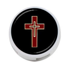 Red Christian Cross 4-port Usb Hub (one Side) by igorsin