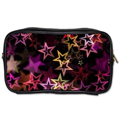 Sparkly Stars Pattern Toiletries Bags by LovelyDesigns4U