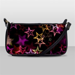 Sparkly Stars Pattern Shoulder Clutch Bags by LovelyDesigns4U