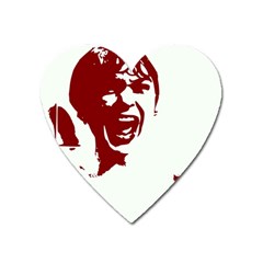 Psycho Heart Magnet by icarusismartdesigns