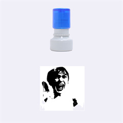 Psycho Rubber Round Stamps (small) by icarusismartdesigns