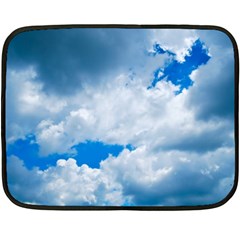 Cumulus Clouds Fleece Blanket (mini) by trendistuff