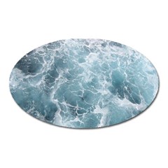 Ocean Waves Oval Magnet by trendistuff