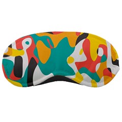 Cubist Art Sleeping Mask by LalyLauraFLM