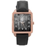 GRUNGE METAL NIGHT Rose Gold Watches Front