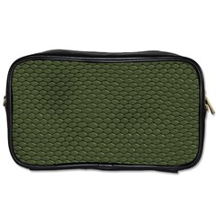 Green Reptile Skin Toiletries Bags by trendistuff