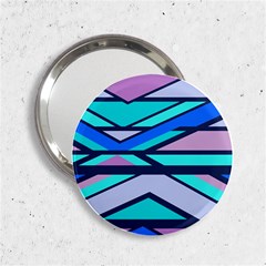 Angles And Stripes			2 25  Handbag Mirror by LalyLauraFLM