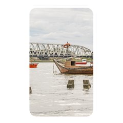 Boats At Santa Lucia River In Montevideo Uruguay Memory Card Reader by dflcprints