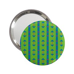 Arrows And Stripes Pattern			2 25  Handbag Mirror by LalyLauraFLM