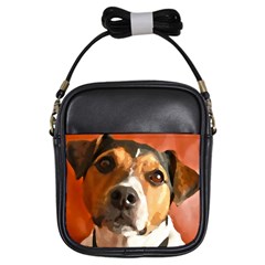 Jack Russell Terrier Girls Sling Bags by Rowdyjrt