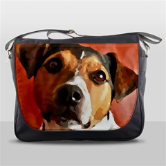 Jack Russell Terrier Messenger Bags by Rowdyjrt