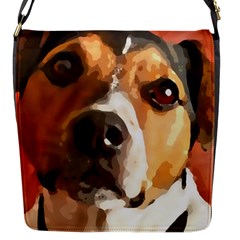 Jack Russell Terrier Flap Messenger Bag (s) by Rowdyjrt