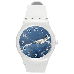 Mount Tapuaenuku Round Plastic Sport Watch (m) by trendistuff