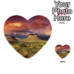 Chapada Diamantina 1 Multi-purpose Cards (heart)  by trendistuff