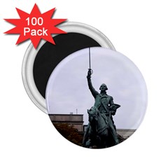 Washington Statue 2 25  Magnets (100 Pack)  by trendistuff