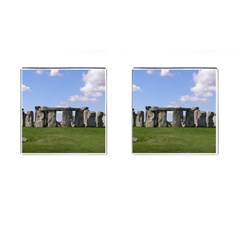 Stonehenge Cufflinks (square) by trendistuff