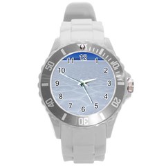 Salt Flats Round Plastic Sport Watch (l) by trendistuff