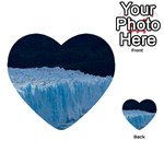 PERITO MORENO GLACIER Multi-purpose Cards (Heart)  Back 1