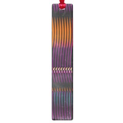 Curvy Stripes       			large Book Mark by LalyLauraFLM