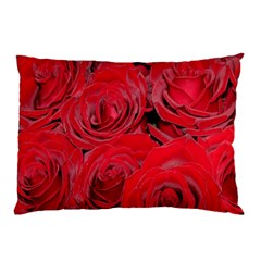 Red Roses Love Pillow Case by yoursparklingshop