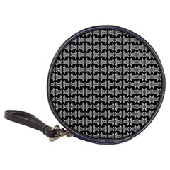 Black White Tiki Pattern Classic 20-cd Wallets by BrightVibesDesign
