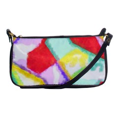 Watercolors Shapes                                         			shoulder Clutch Bag by LalyLauraFLM